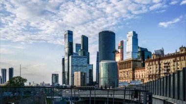 şehir şehir trafik parkurları, timelapse