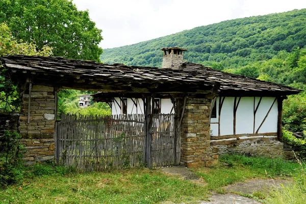 06_Architektonická Rezervace Old Darrien Bulharsko Plně Zachovala Autentickou Atmosféru Bulharských — Stock fotografie