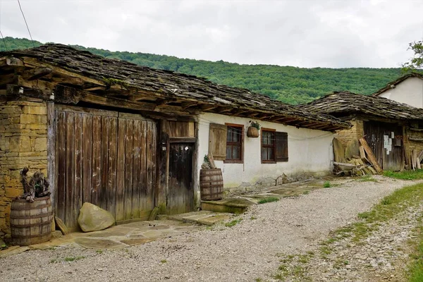 05_Architektonická Rezervace Old Darrien Bulharsko Plně Zachovala Autentickou Atmosféru Bulharských — Stock fotografie