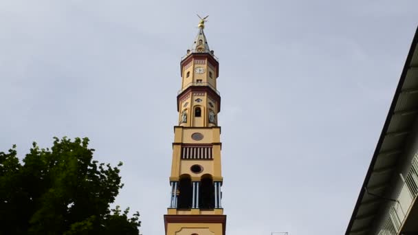 Turín Región Del Piamonte Italia Mayo 2018 Iglesia Nuestra Señora — Vídeo de stock