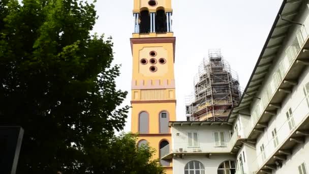 Turin Piedmont Bölgesi Talya Mayıs 2018 Kilise Our Lady Seçme — Stok video