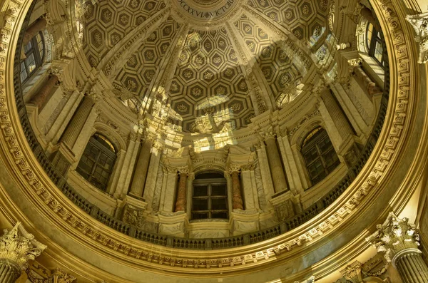 Turín Piamonte Agosto 2018 Italia Interiores Basílica Superga Durante Apertura —  Fotos de Stock