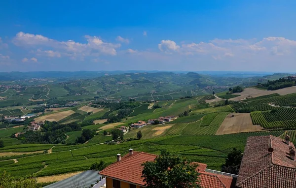 Morra Piemonte Italia Luglio 2018 Appena Sotto Chiesa San Martino — Foto Stock