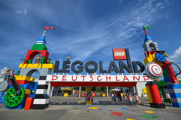 Germania Vicino Ichenhausen Giugno 2015 Lego Park Legoland Impostazioni Riproduzioni — Foto Stock