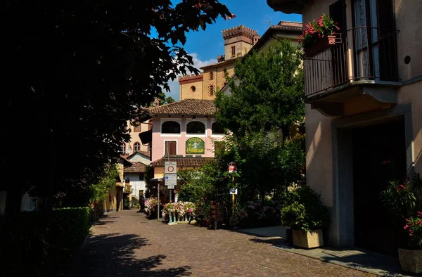 Barolo Province Cuneo Piedmont Italy July 2018 View Castle Barolo — Stock Photo, Image