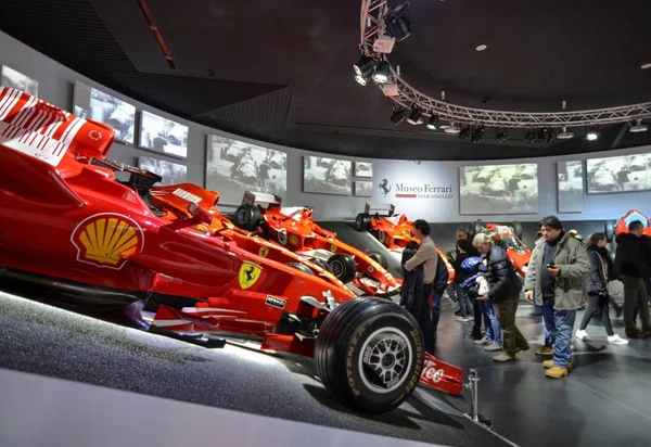 Maranello Emilia Romagna Italy December 2018 Ferrari Museum Room World — Stockfoto