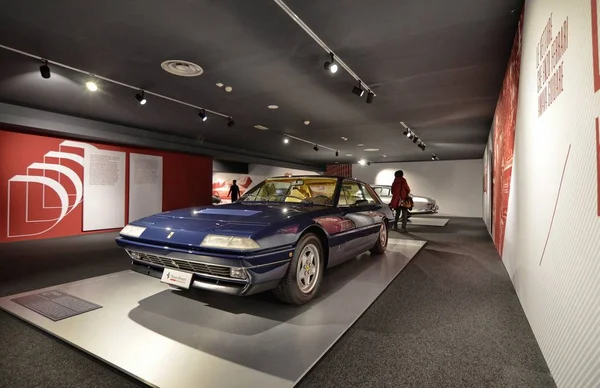 Maranello Itália Dezembro 2018 Museu Ferrari Salão Exposições Dedicado Aos — Fotografia de Stock