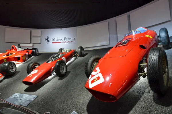 Maranello Emilia Romagna Italy December 2018 Ferrari Museum Room World — Stock Photo, Image