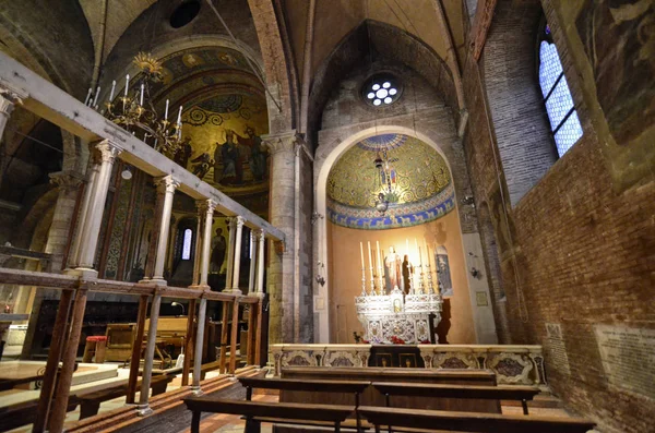 Módena Emilia Romaña Italia Diciembre 2018 Magnífico Interior Catedral Preciosos — Foto de Stock