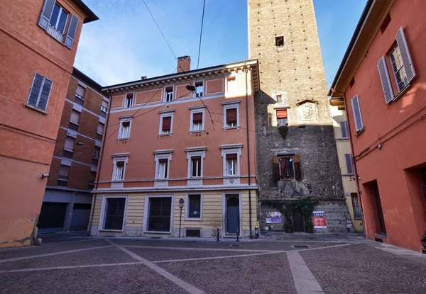 Bologna Emilia Romagna Italien December 2018 Dagtid Video Prendiparte Tornet — Stockfoto