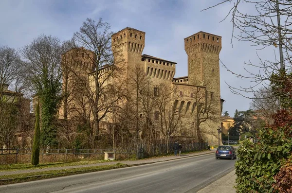 Vignola Emilia Romagna Italia Gennaio 2019 Fortezza Vigonola Vista Sud — Foto Stock