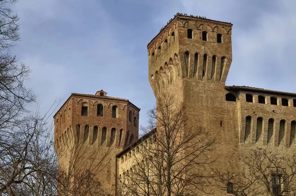 Vignola Emilia Romagna Talya Ocak 2019 Güneyden Gördün Vigonola Nehri — Stok fotoğraf