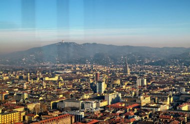 Turin Inte otuz beşinci katında en Üstten Görünüm
