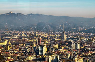 Turin Inte otuz beşinci katında en Üstten Görünüm