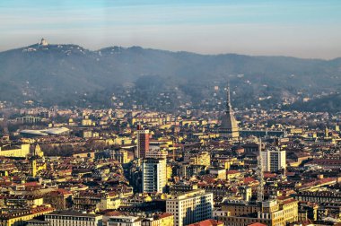 Turin Inte otuz beşinci katında en Üstten Görünüm