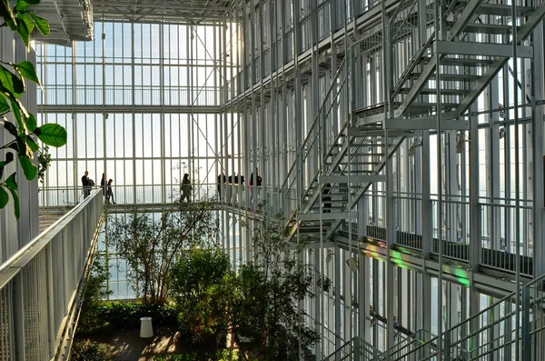 The thirty-fifth floor of the Intesa Sanpaolo bank skyscraper — Stock Photo, Image