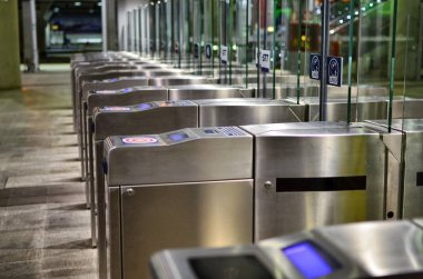 Turin, iç Porta Susa tren istasyonu.