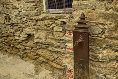 Fenestrelle, Piedmont, İtalya.
