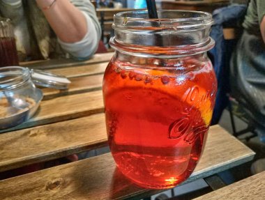 Özel bir sürümde bir spritz