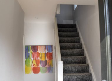 Londra, Birleşik Krallık, Haziran 2018 Tipik bir hous iç