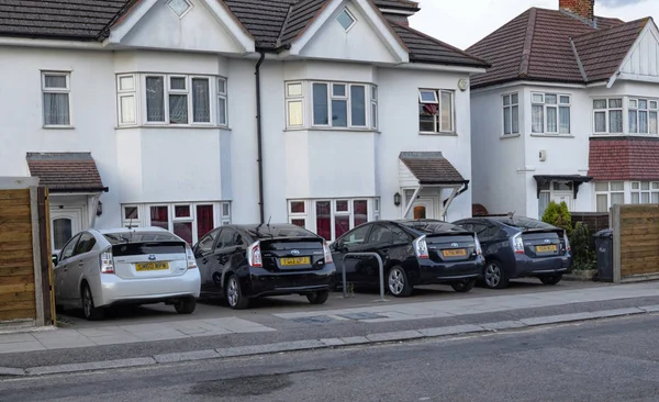 Londen, Verenigd Koninkrijk, 2018 juni. In deze stad het gebruik van Toyot — Stockfoto