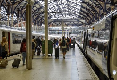 Liverpool street station, Londra İngiltere, 14 Haziran 2018. 