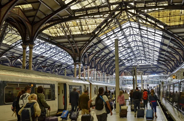 Liverpool street station, London United Kingdom, 14 June 2018. — Stock Photo, Image