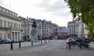 Londra, İngiltere, Haziran 2018. Waterloo P'den görünüm