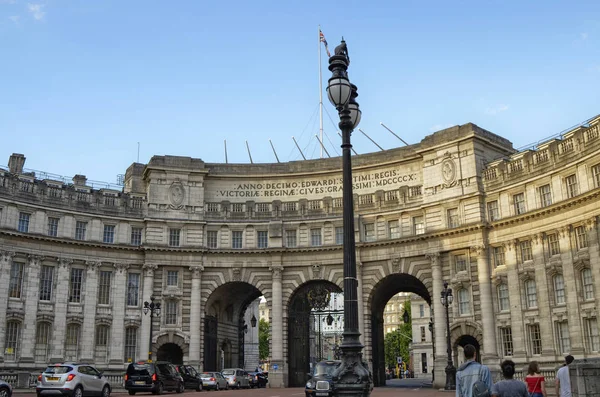 Лондон, Великобритания, июнь 2018 года. Адмиралтейская арка — стоковое фото