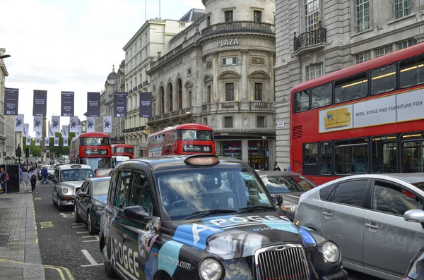 Londres, Reino Unido, 14 de junio de 2018. Taxis de Londres — Foto de Stock