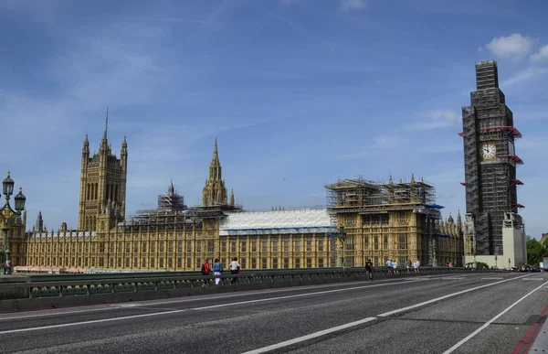 Londra, Camere del Parlamento e Big Ben — Foto Stock