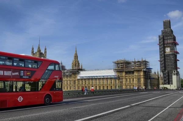 Londres, Casas del Parlamento y Big Ben — Foto de Stock