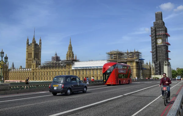 Londres, Casas del Parlamento y Big Ben — Foto de Stock