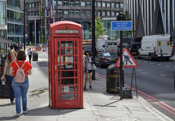 London's telephone booths
