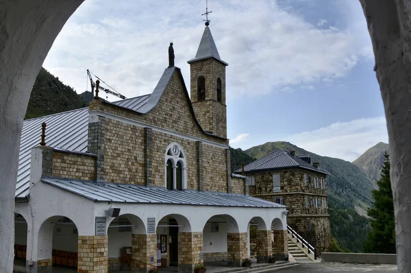 Sant 'Anna di Vinadio, Piamonte, Italia — Foto de Stock