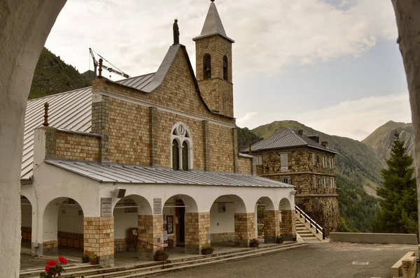 Sant 'Anna di Vinadio, Piamonte, Italia — Foto de Stock