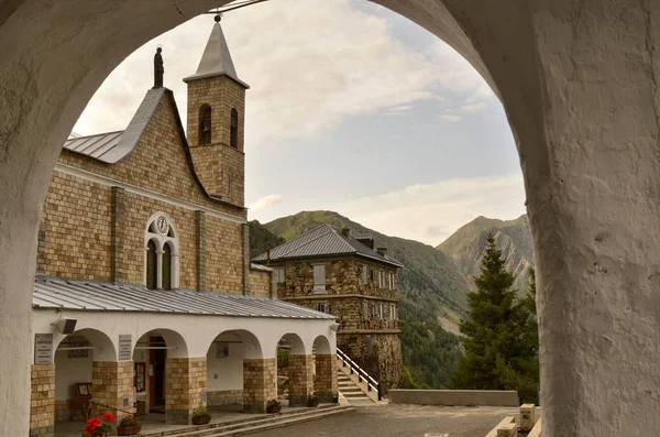 Sant 'Anna di Vinadio, Piamonte, Italia — Foto de Stock