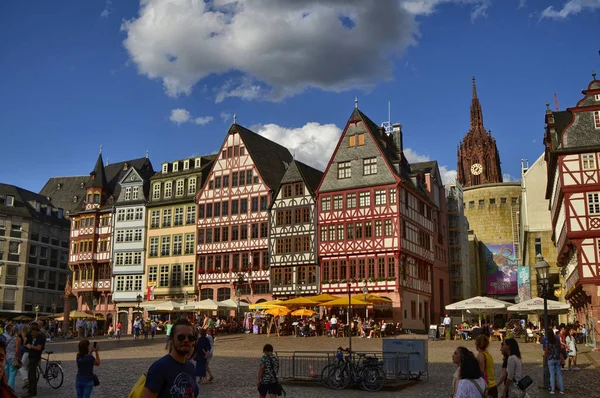 Francoforte sul Meno, Germania, agosto 2019. La R Ligumerberg — Foto Stock