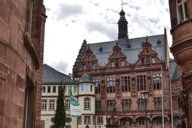 Frankfurt am Main, Almanya Paulsplaz manzaralı binalar