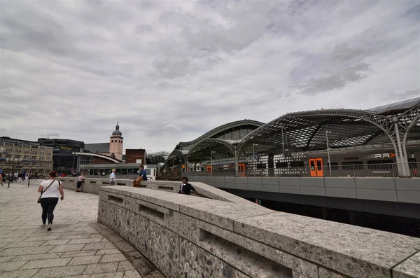 La estación de tren — Foto de Stock