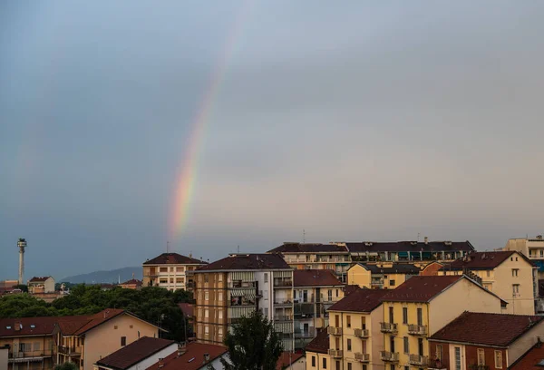 Turim Piemonte Itália Junho 2020 Depois Uma Tempestade Verão Nos — Fotografia de Stock