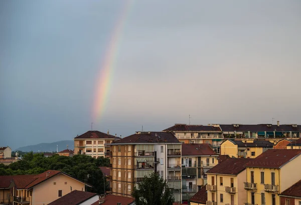 Turim Piemonte Itália Junho 2020 Depois Uma Tempestade Verão Nos — Fotografia de Stock