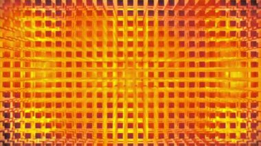 Pulsating Hi-Tech Küpleri Şebeke Matrix, Altın, Teknoloji, 3D, Döngülenebilir, HD