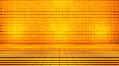 Pulsating Hi-Tech Küpler Sahnesi, Altın, Moda, 3D, Döngü, 4K