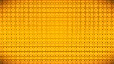 Pulsating Hi-Tech Hearts Küpleri Duvarı, Altın, Etkinlikler, 3D, Döngülenebilir, 4K