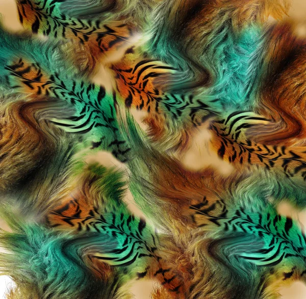 Tigerfell-Hintergrund — Stockfoto
