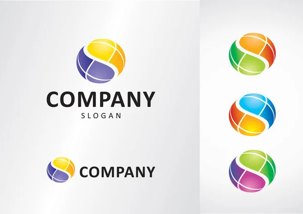 Projektowanie Logo Wektor Dla Biznesu — Wektor stockowy