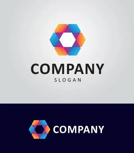 Conception Logo Vectoriel Pour Les Entreprises — Image vectorielle