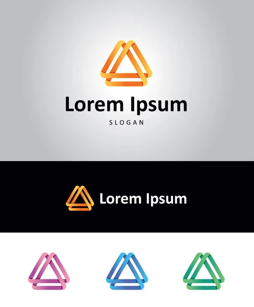 Logo triangle — Image vectorielle