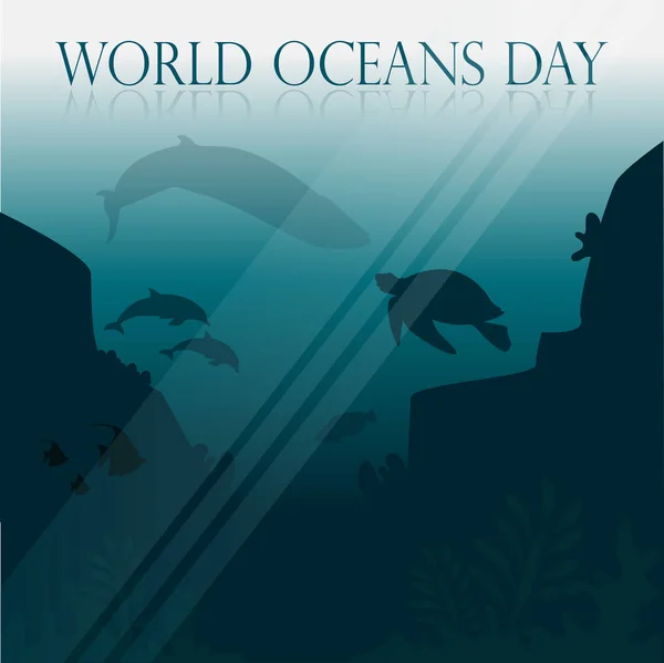 1 056 World Oceans Day Vector Images World Oceans Day Illustrations Depositphotos